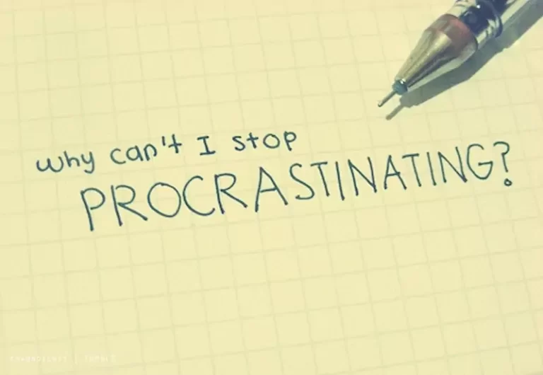 How To Break The Procrastination Habit